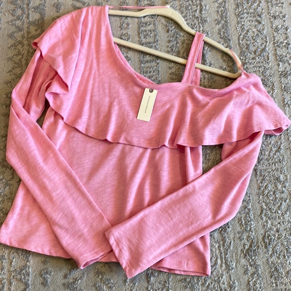 Anthropologie off the shoulder top